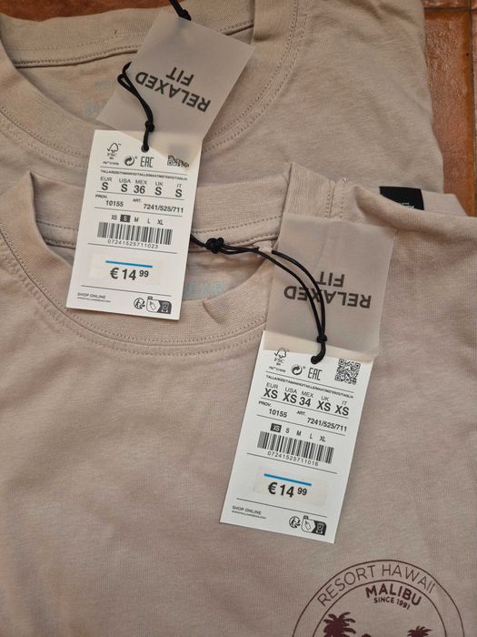 Мъжки тениски с къс ръкав PULL&BEAR