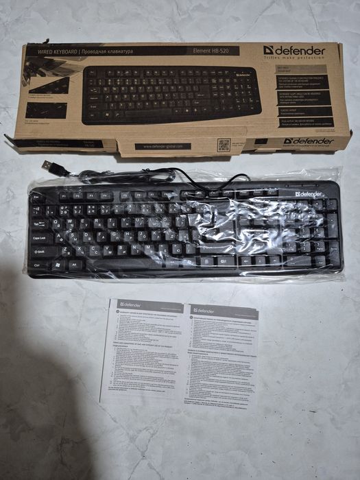 Клавиатура Defender новая.
