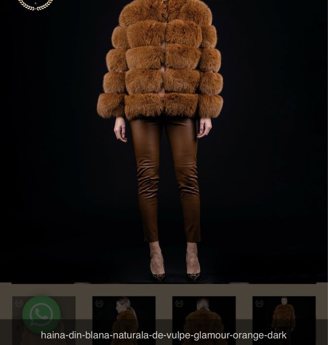 Vând haina blana naturală