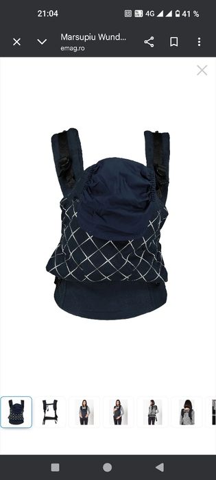 Marsupiu ham Wunderkid Easy si ham ajutor  primi pasi