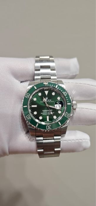 Rolex Submariner Date зелёные Hulk