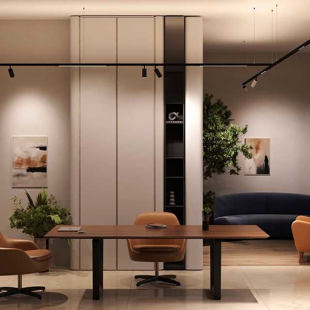 Магнитный трек с эффектом парящего потолка. Arte Lamp Optima Uplight