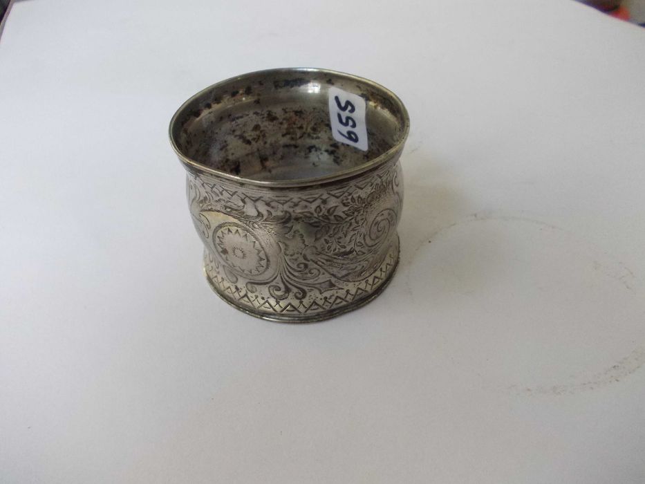 Inel vechi din argint pentru servet 2
