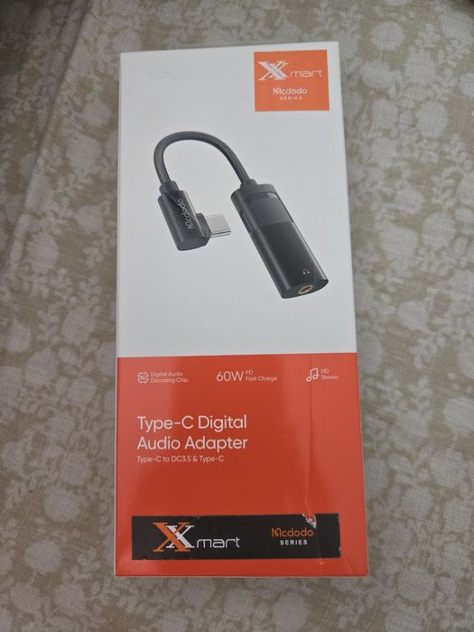 Аудио адаптер Type-C