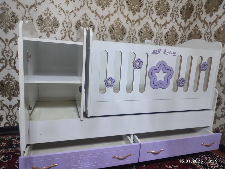 Детская кровать новая.  Ишлатилмаган янги.