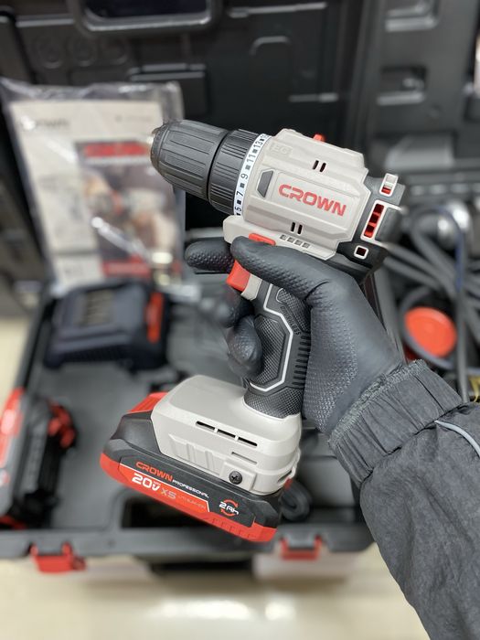 Шуруповерт КРАУН, CROWN, безщеточный