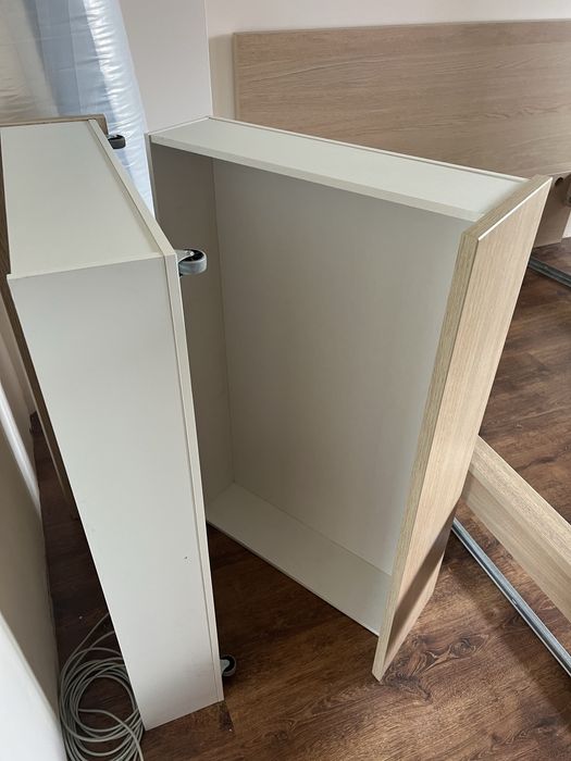Високо легло MALM Ikea 160x200 с 4 чекмеджета