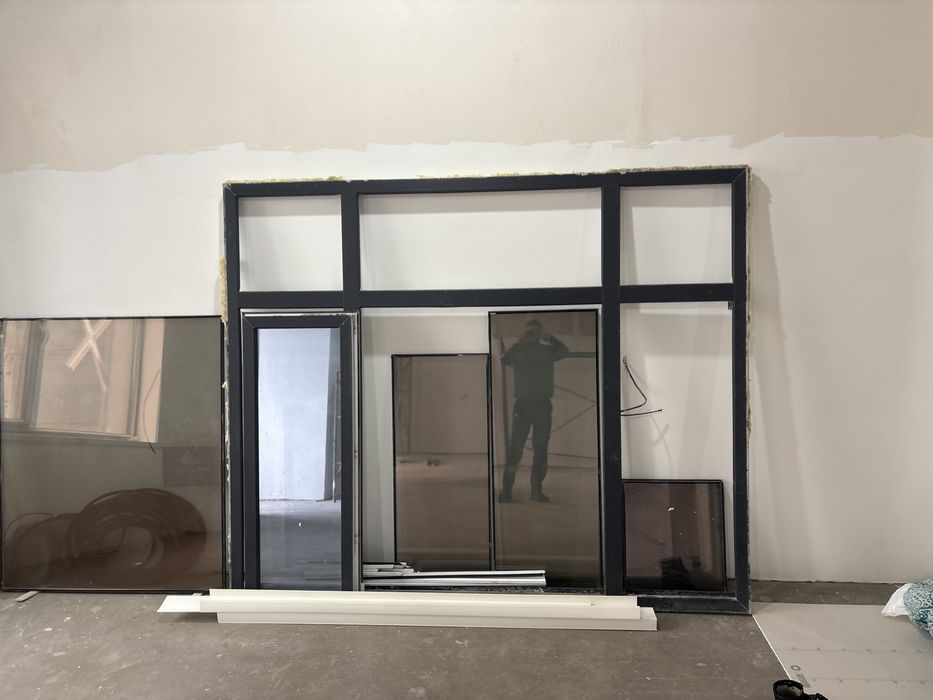 Пластик терезе алюминовый марка sieger