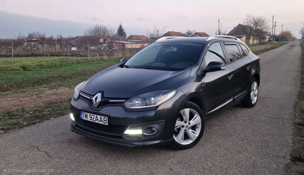 Renault Megane 3 facelift 1.5L dci 110 cp an 2015
