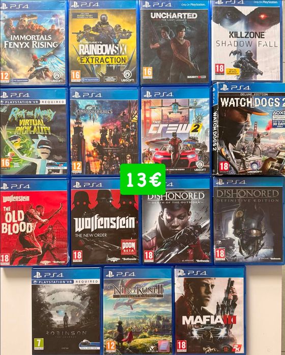 Playstation 4/5 игри God of War / Mortal Kombat/ The Witcher