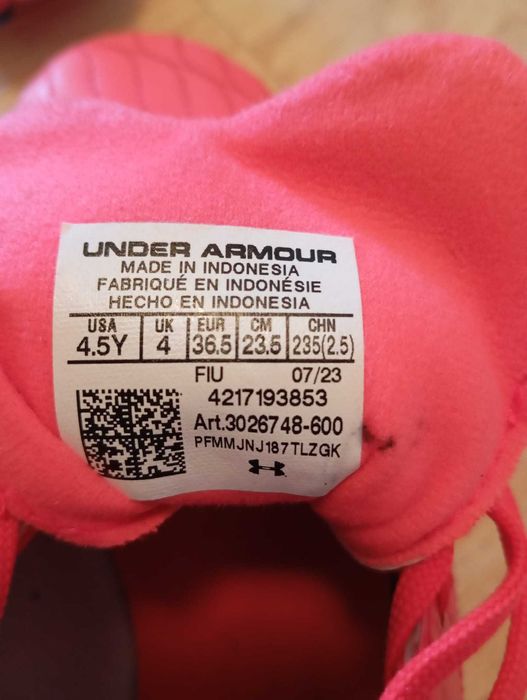 Ghete de fotbal pentru copii Under Armour Magnetico marimea 36.5