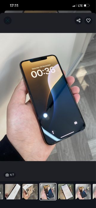 Iphone xs max 512gb face id trutonlari ishlaydi