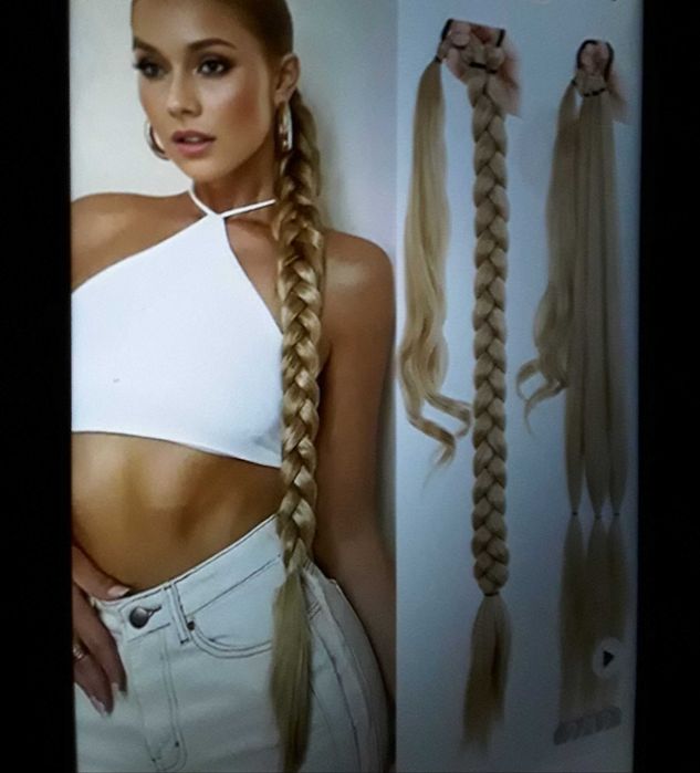 Coada Par Blond 26 Inch