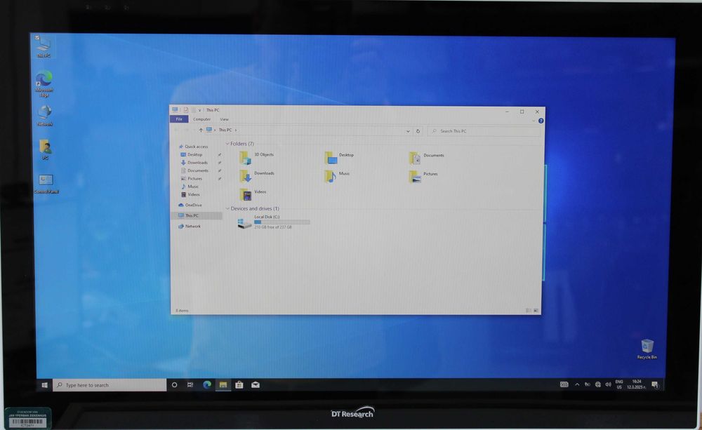 Реновиран тъч компютър 23.6″ AiO IPS – Intel Core i5, 8GB RAM, SSD, 2× HDMI