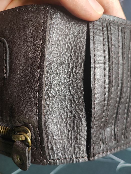 Кожанный кошелек Kanishka