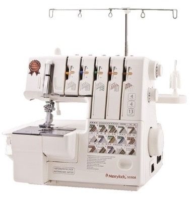 Коверлок Merrylock 5550A белый
