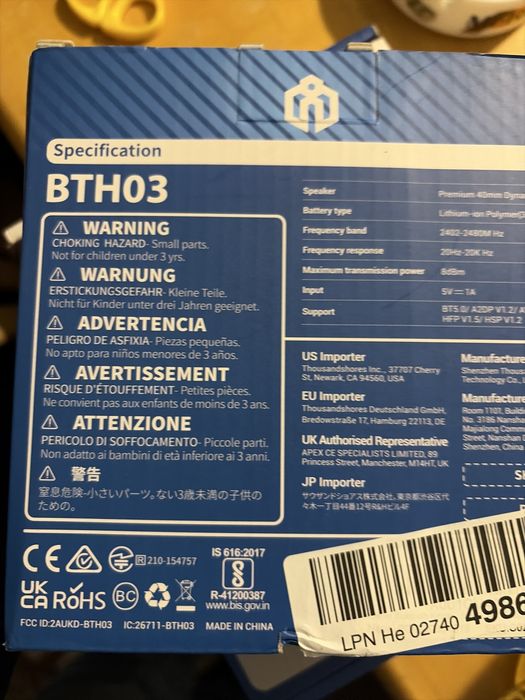 Casti Bluetooth copii