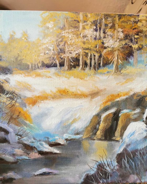 Tablou pictat în ulei