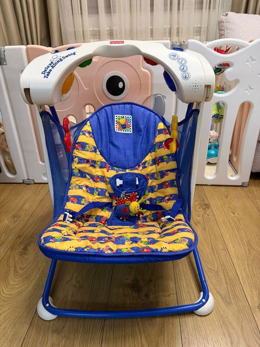 Бебешка люлка Fisher Price Deluxe Take Along Swing