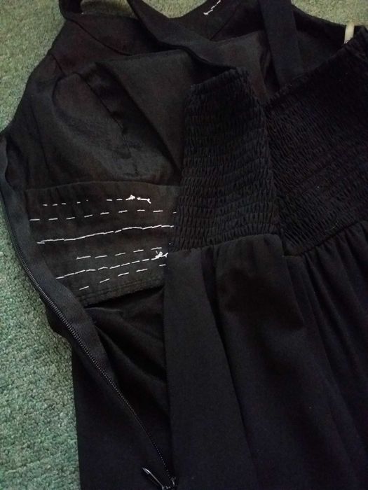 Дълга черна рокля М - 25 лв