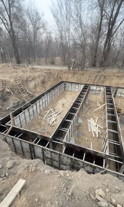 Заливаем фундамент
