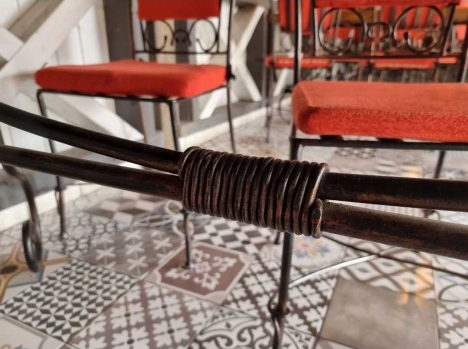 Mobilier fier forjat restaurant terasa
