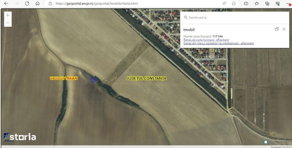 Teren 500 mp(lot 29)/Valu Lui Traian/licitatie