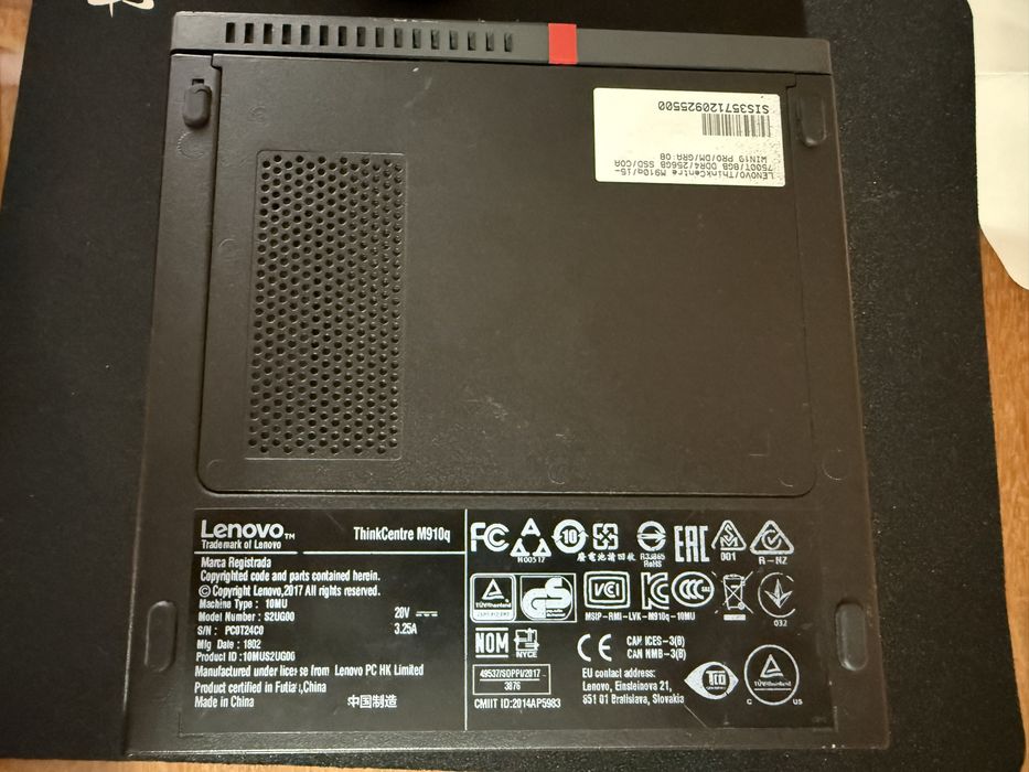 Mini pc Lenovo Thinkcentre M910q gen 7