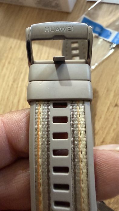 Smart watch HUAWEI WATCH GT 6 Pro Brown ATM-B29F Brown Woven Strap 46 MM, GPS, HEART RATE MONITOR, SPO2
