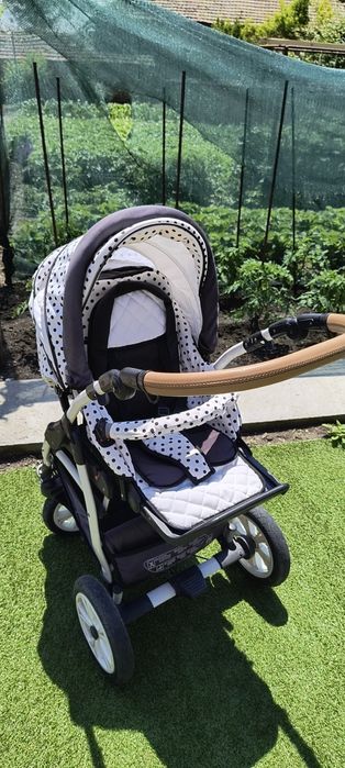 Бебешка количка с 3 коша gusio Carrera princes