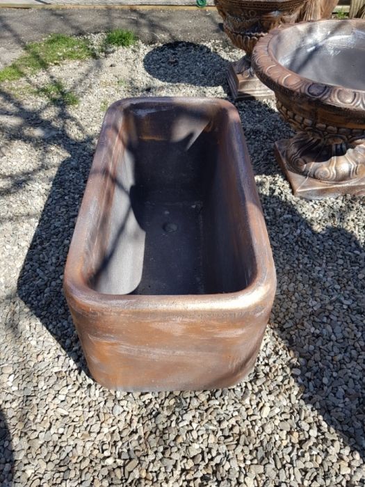 Ghiveci beton dreptunghiular