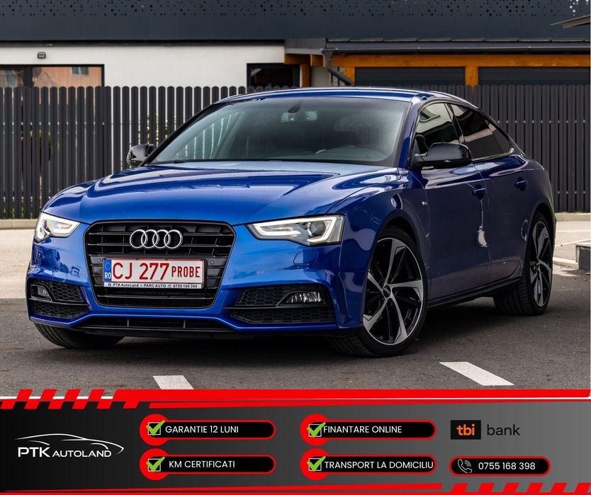 Audi A5 Sportback 2.0 TDI / S-line / 150cp / 2015 / Euro6 / Garantie / Rate