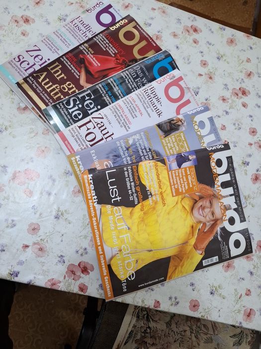 Vand reviste Burda in limba germana