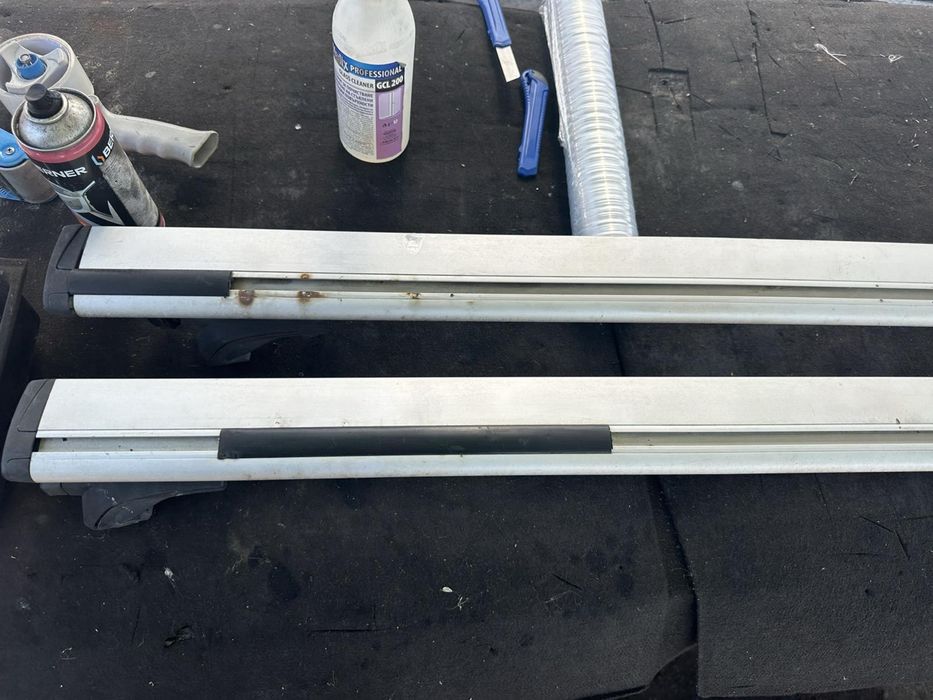 Thule Audi Peugeot Seat Scoda напречни греди ТХУЛЕ релси 122 sm