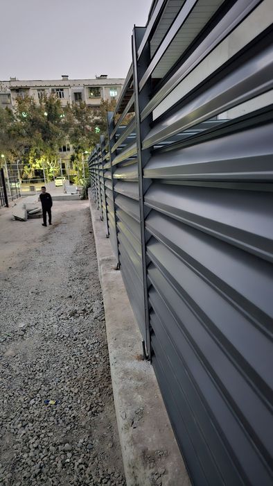 Жалюзи забор ограждения услуги