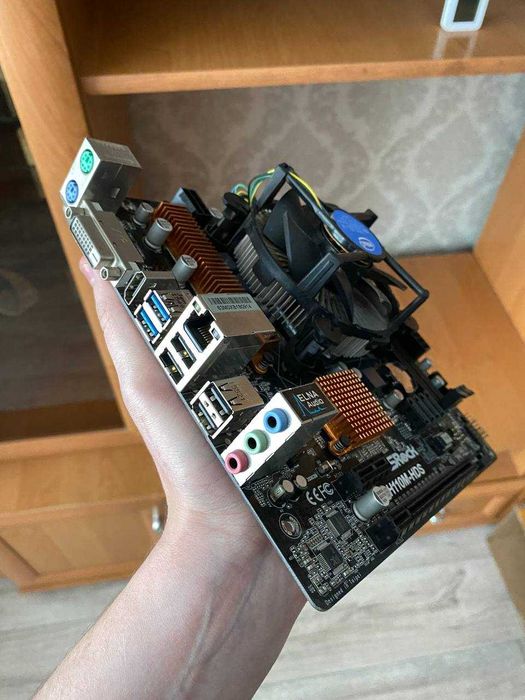 Комплект i5-6500 + asrock h110m
