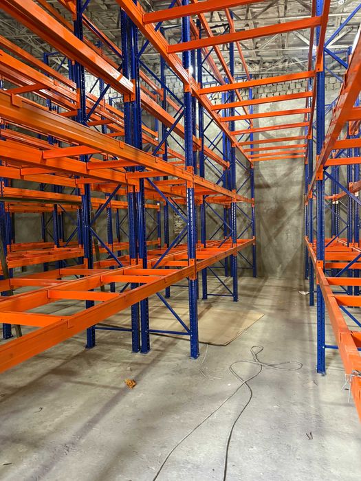 Полочные стеллажи для склада (ombor uchun stellajlar, stilaj, metal)