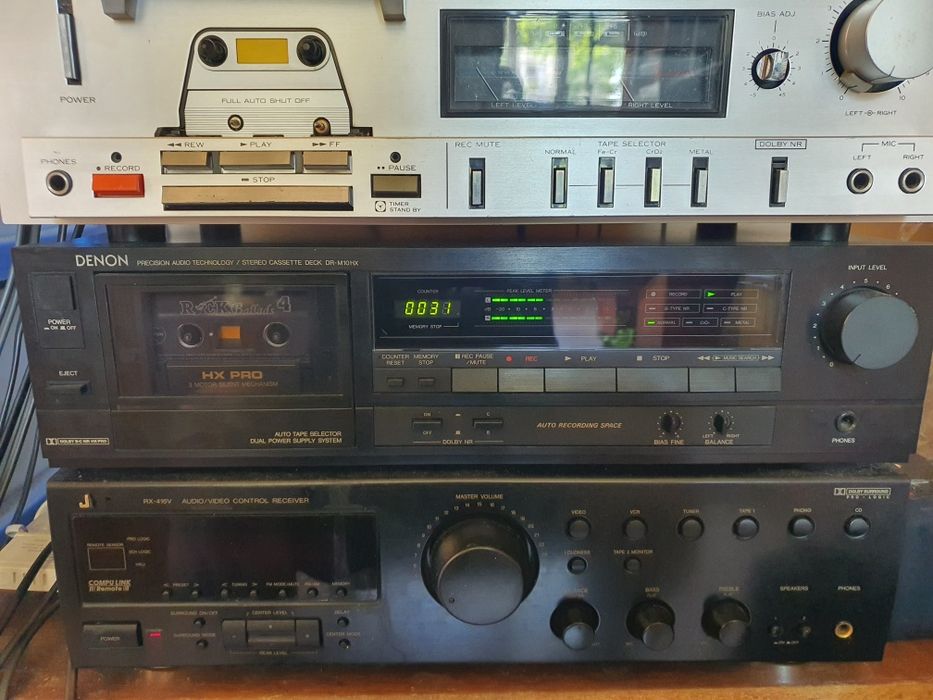 se vinde deck denon  dr m 10 hx