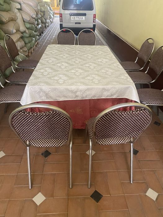 Стол стул сотилади пракат ники состаяниси зур янгидек