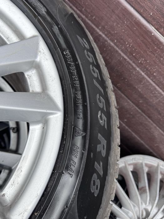 Jante originale X5 + cauciucuri iarna / Roti iarna X5