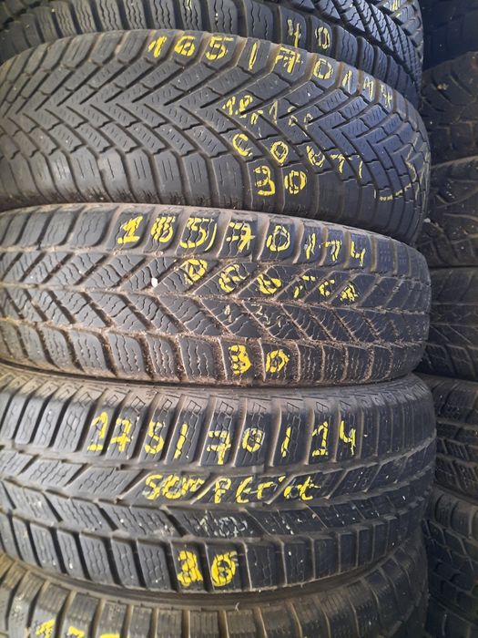 Единични Зимни Гуми:175/65/14;165/70-65/14;155/70/13;175/70/13;175/65/