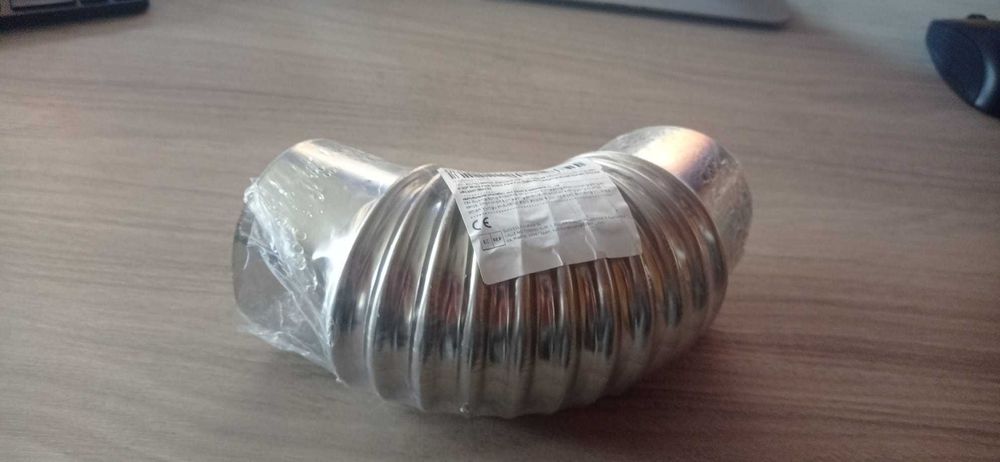 Cot metalic fix 90 grade 80 mm