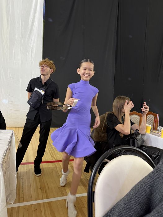 платье для бальных танцев