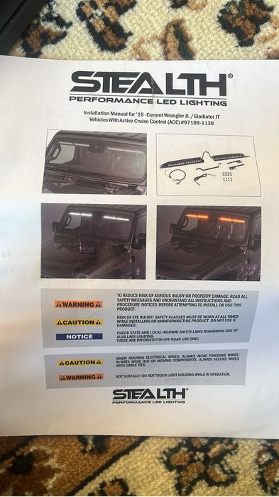 светодиодная балка  Stealth LED-