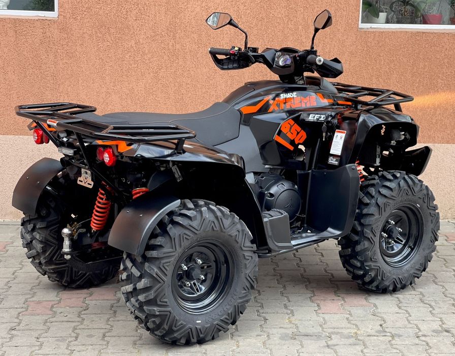 Atv Acces Motor Shade XTreme 650cc 4x4 2022 EFI / IRS / Face-Lift / Long / 1453 km / Recent adus - Stare Nouă !