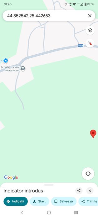 Cel mai bun pret! Ocazie!! Vand teren extravilan in Lucieni, Dambovita