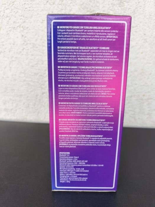 Microfon karaoke bluetooth
