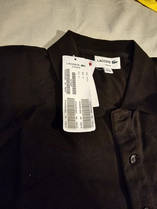 Тениска с яка Lacoste