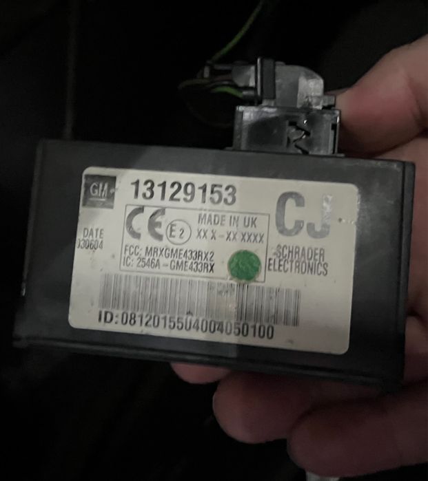 Opel Astra H Zafira B TPMS модул 13129153 / Опел Астра Х Зафира Б