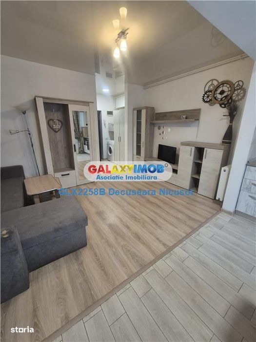 Garsoniera mobilata si  utilata Militari Residence 300 euro